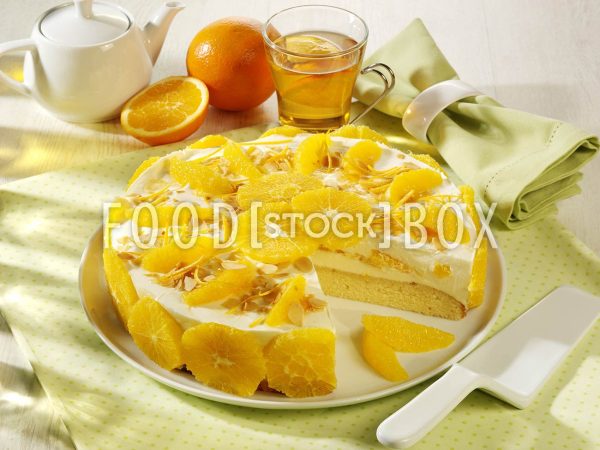 Orangentorte mit Joghurt