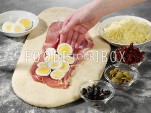 Osterkranz mit Eier Step 4