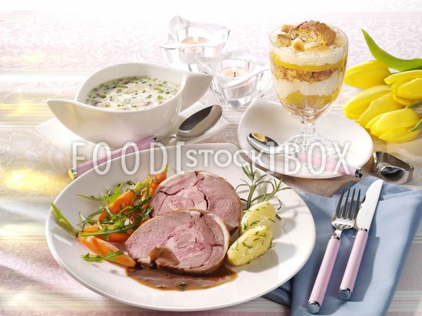 Kräutersuppe mit Spinat
