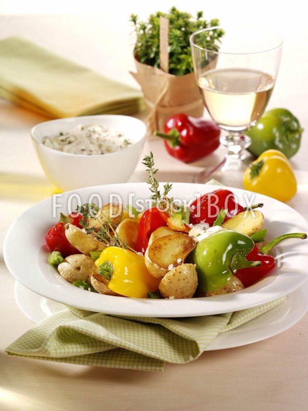 Paprika-Kartoffel-Pfanne