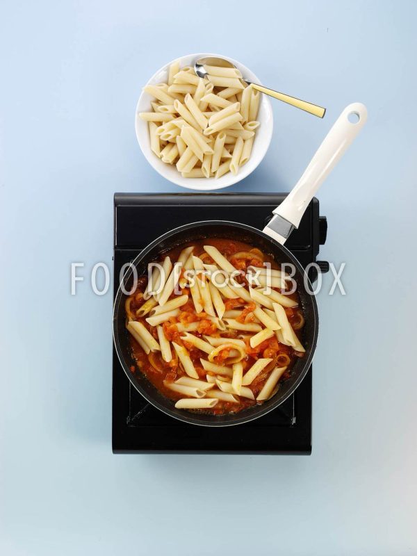 Penne mit Speck und Chili Step 6