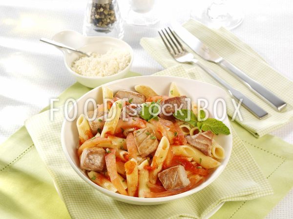 Penne mit Thunfisch 2