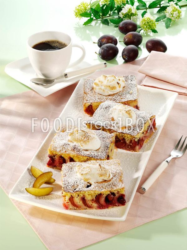 Pflaumen-Baiser-Kuchen