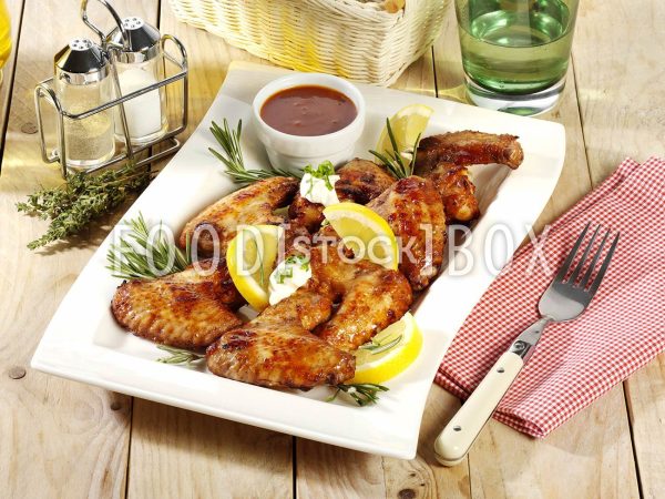 Pikante Hähnchenflügel