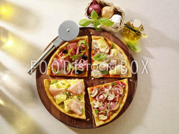 Champignon-Salami-Pizza 3