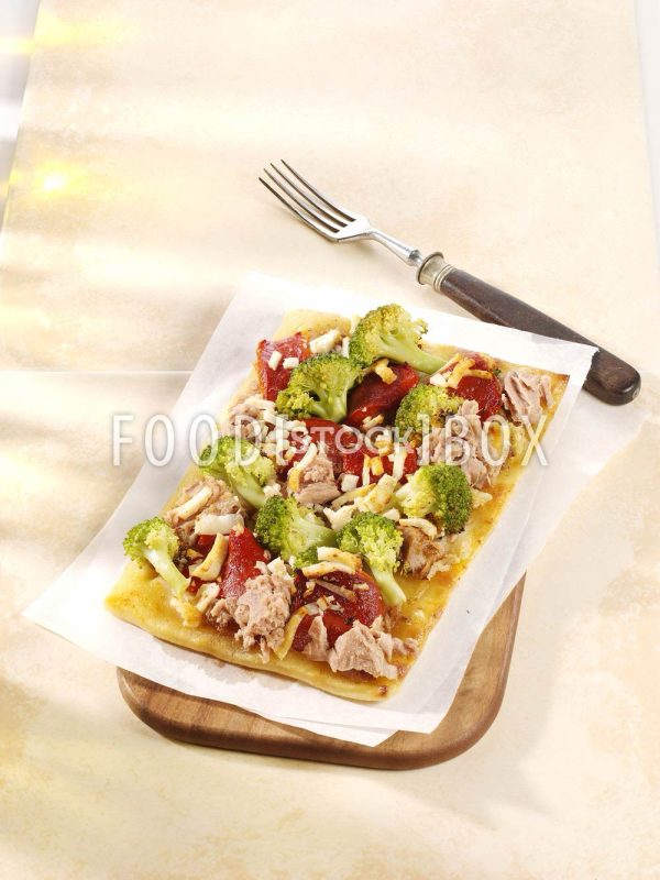 Pizza Thunfisch-Brokkoli