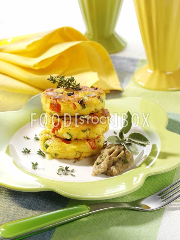 Polenta-Gemüsetaler