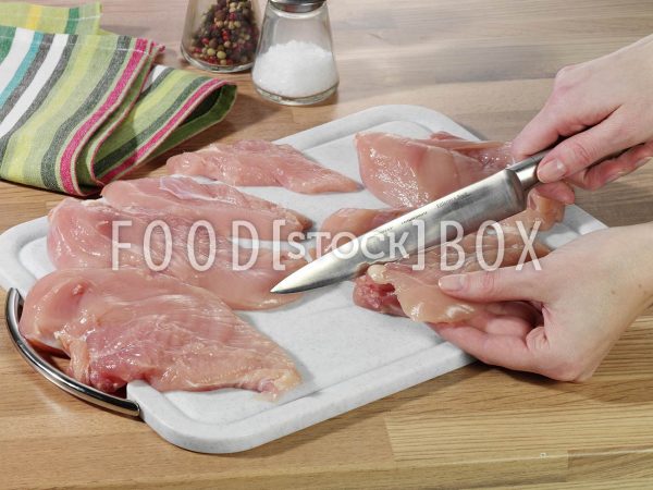 Poulardenbrust mit Parmaschinken Step 1