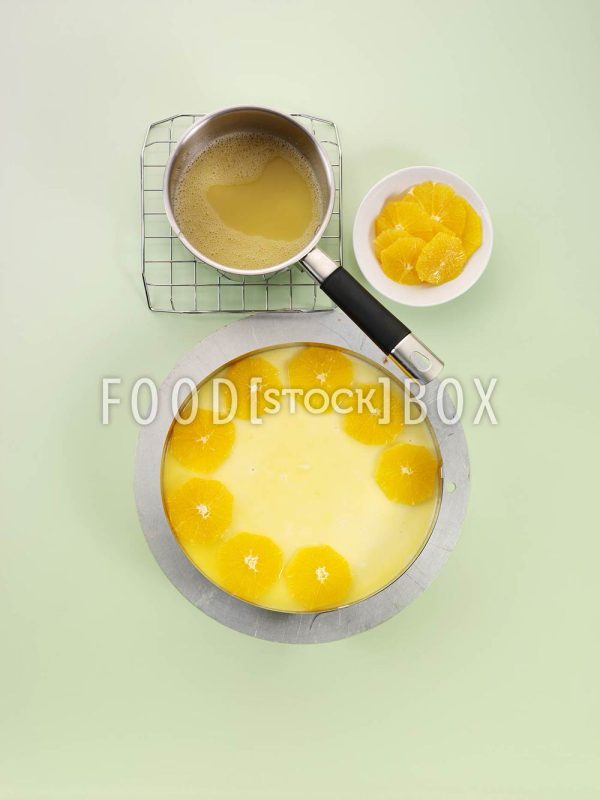 Pudding-Orangen-Kuchen Step 6