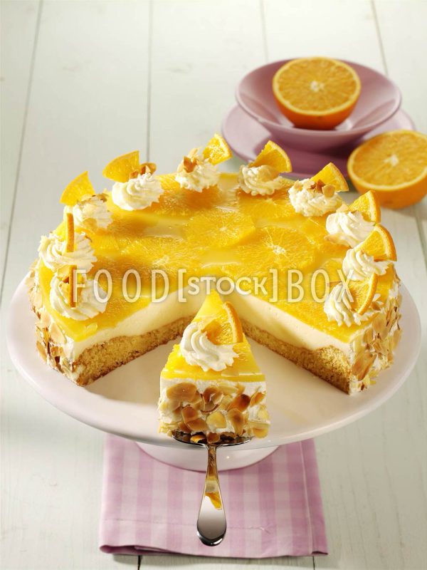 Pudding-Orangen-Kuchen