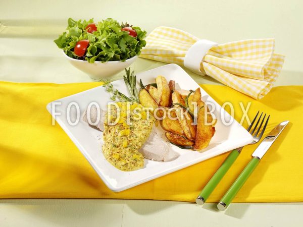 Pute in Senf-Sauce / Cholesterinarm