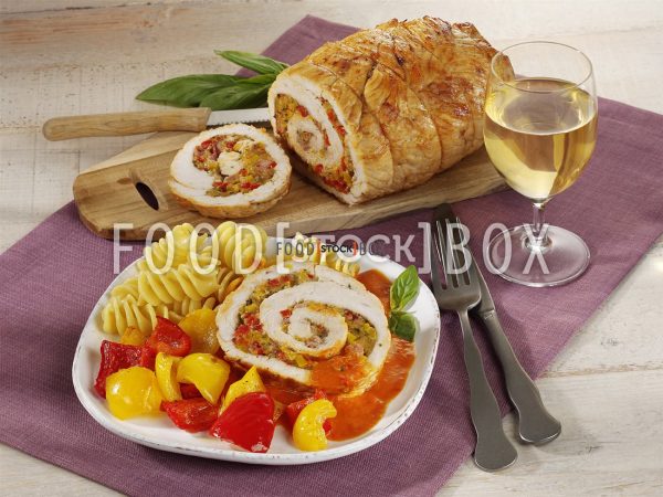 Putenbrustrollbraten