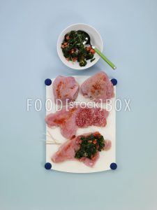 Putenschnitzel mit Spinat-Füllung  Step 4
