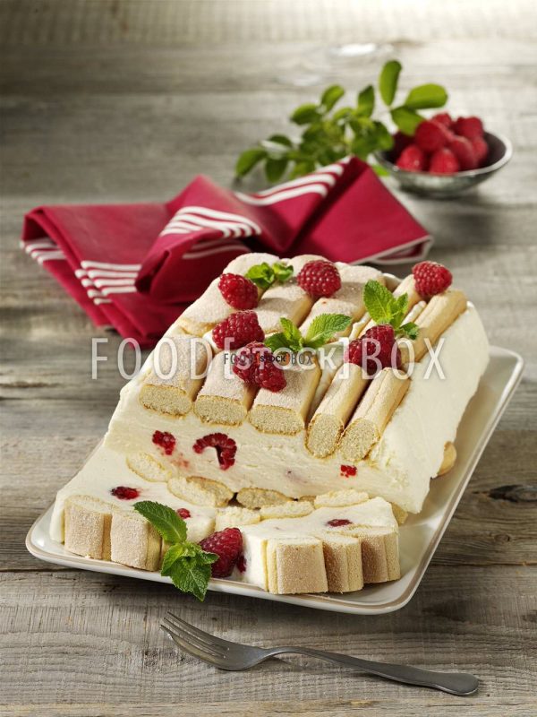 Quark-Himbeer-Schnitten mit Lemon Curd