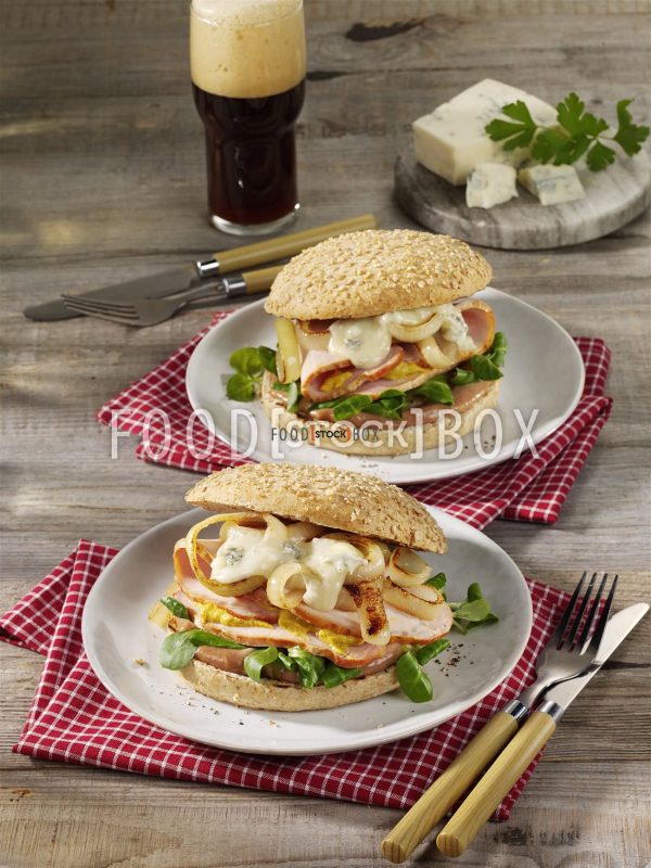 Räucherfleisch-Burger