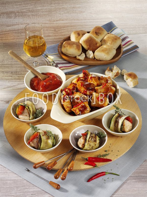 Raffinierte Geflügel-Tapas