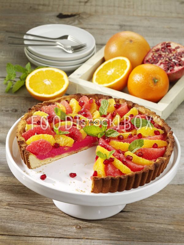 Randen-Zitrus-Tarte