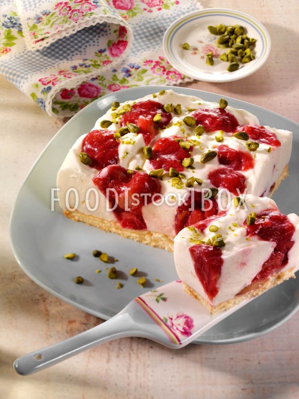 Rhabarber-Joghurt-Schnitten