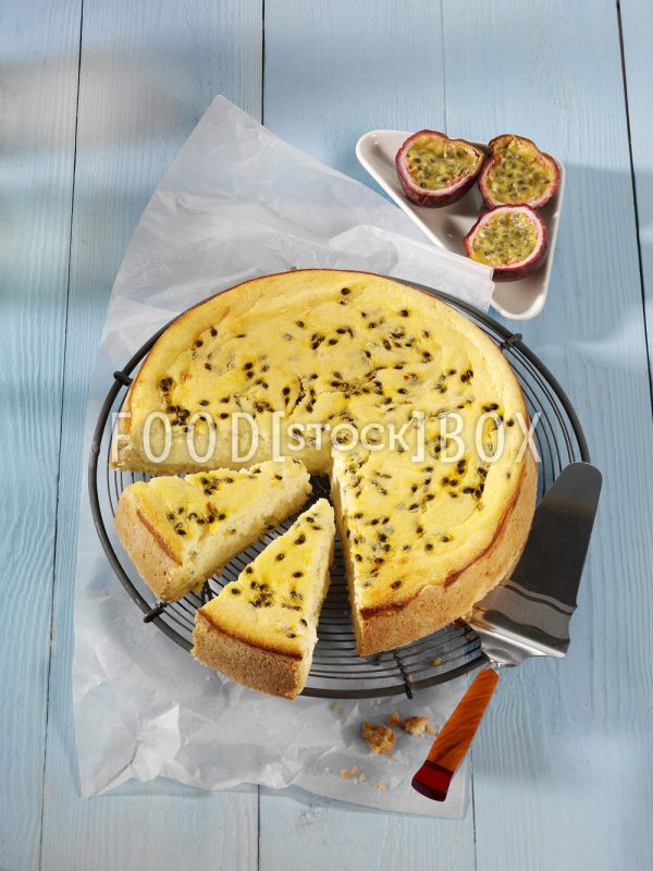 Ricotta-Maracuja-Käsekuchen