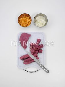 Rindfleisch mit Bohnen & Kartoffelhaube aus dem Ofen  Step 2