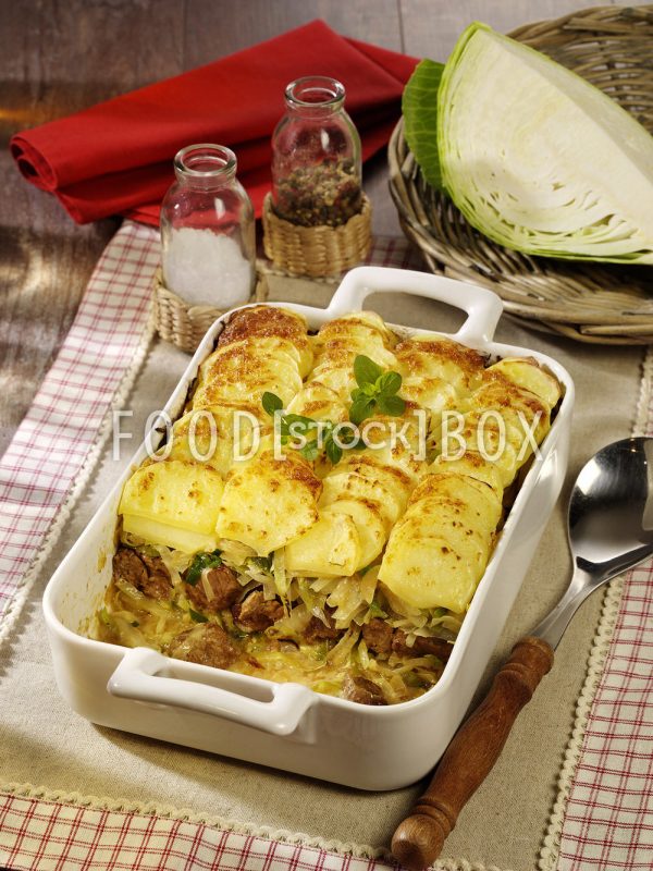 Rindfleisch-Weißkohl-Topf