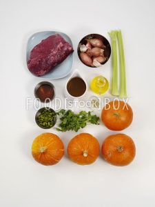 Rindfleischragout mit Kürbis und Pistazien  Step 1