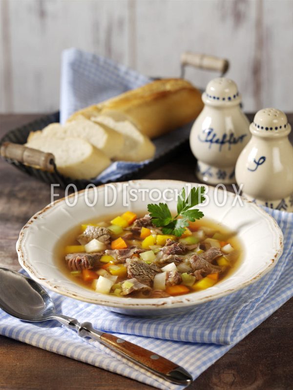 Rindfleischsuppe
