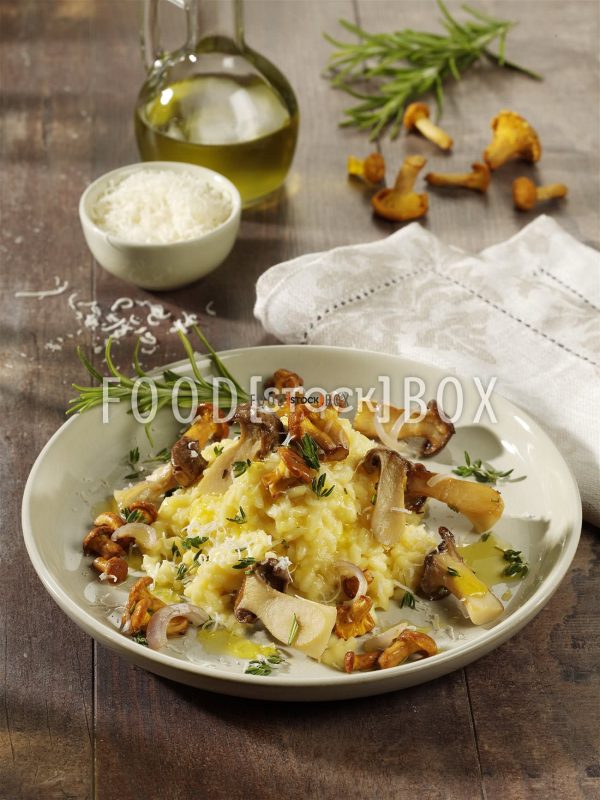 Risotto mit Pilzen
