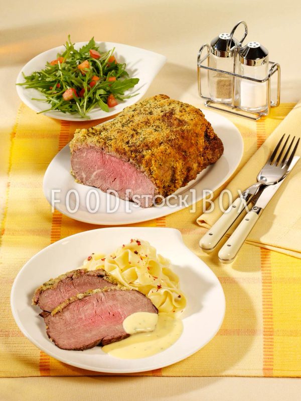 Roastbeef in Kräuterkruste