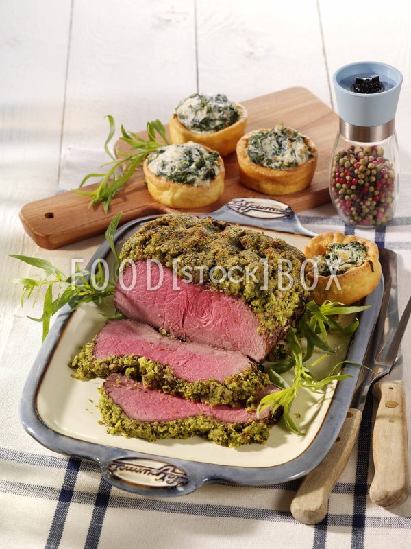 Roastbeef mit Kräuterkruste