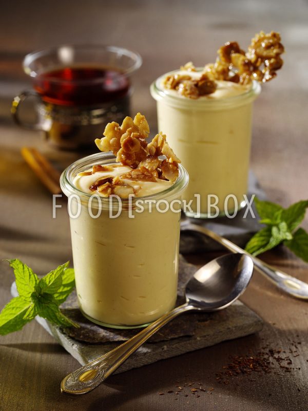Roibuschcreme mit Krokant