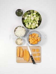 Rosenkohl-Süßkartoffel-Auflauf  Step 2