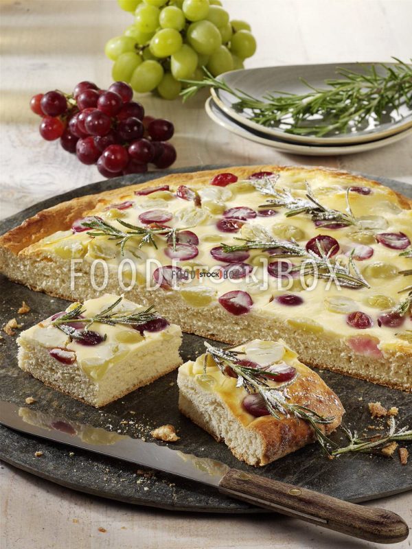 Rosmarin-Trauben-Kuchen