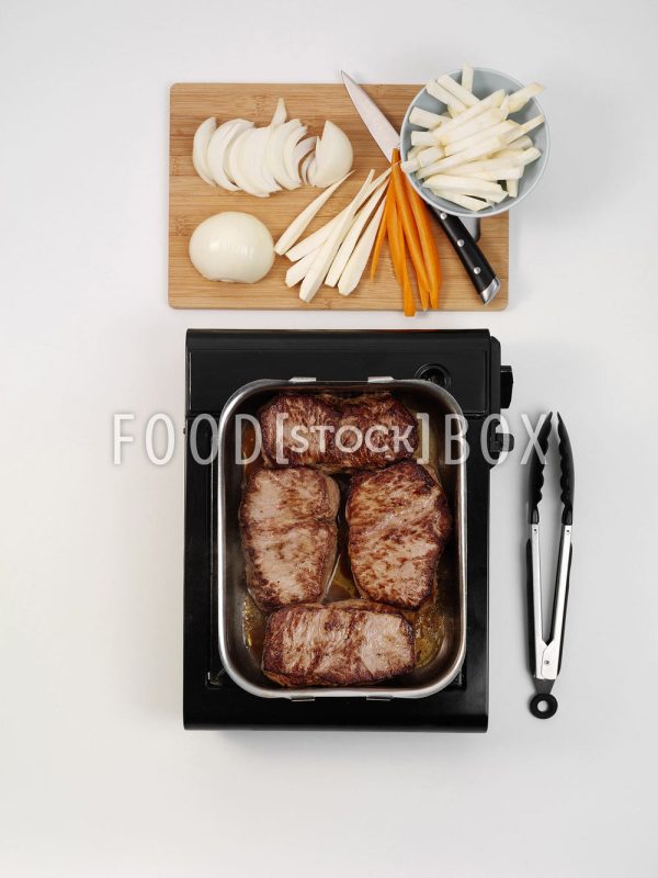 Rostbraten mit buntem Gemüse  Step 2