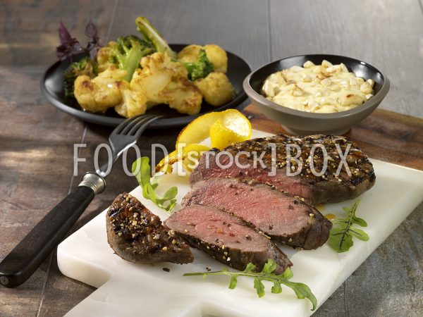 Rumpsteak mit Curry und Blumenkohl 2