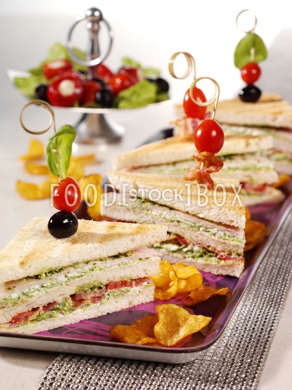 Sandwiches zu Karneval