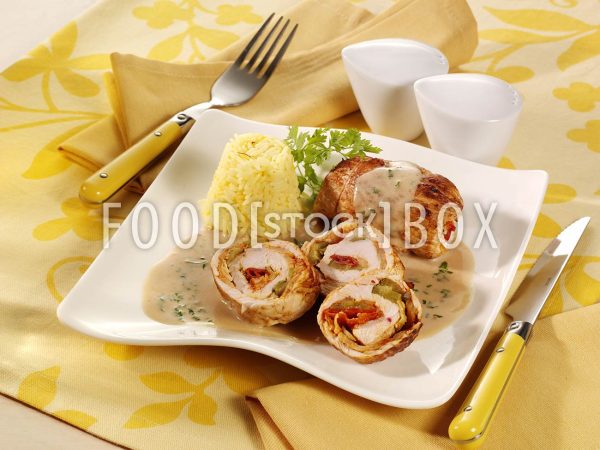 Putenbrust-Roulade / Glutenfrei