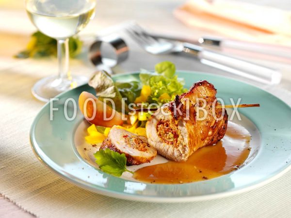 Putenröllchen mit feiner Füllung