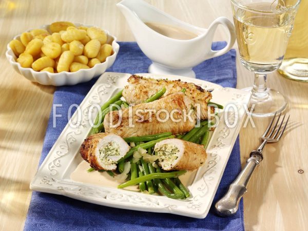 Putenröllchen mit Bohnen 2