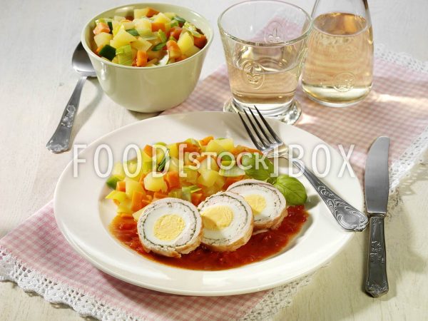 Putenröllchen mit Tomaten 2