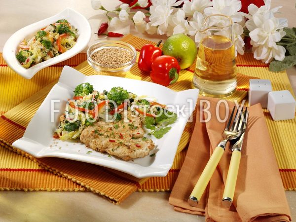 Putenschnitzel in thailändischer Marinade 4