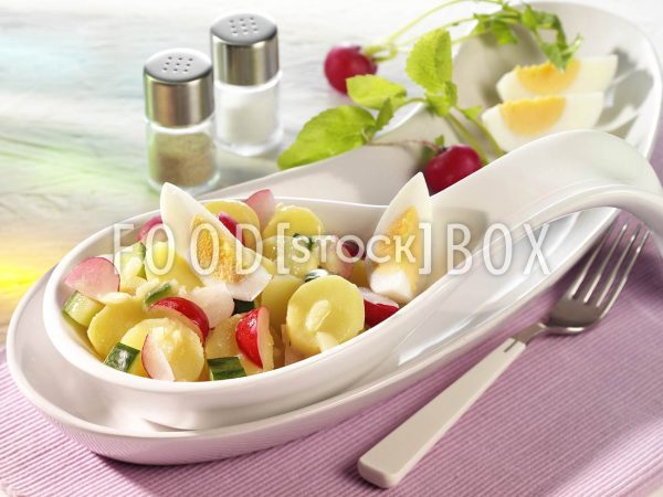 Radieschen-Kartoffel-Salat