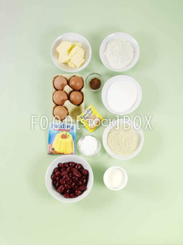 Rahmguss-Torte mit Nüssen Step 1