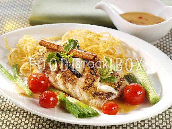 Red Snapper in Zimt-Vanille-Aroma