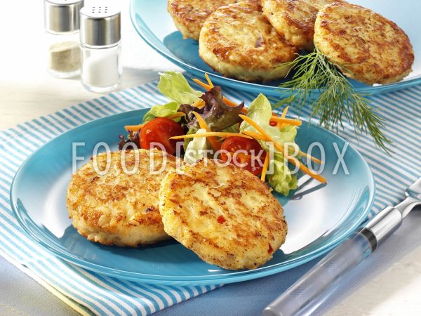 Reis-Fisch-Frikadellen