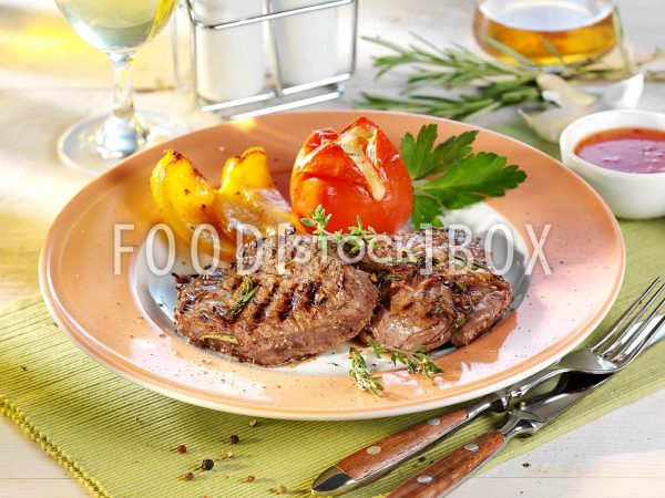 Marinierte Rindersteaks