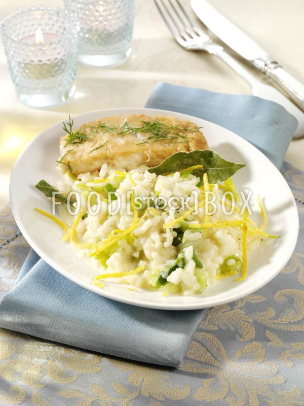Risotto mit Zitrone