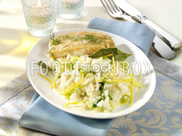 Risotto mit Zitrone 1