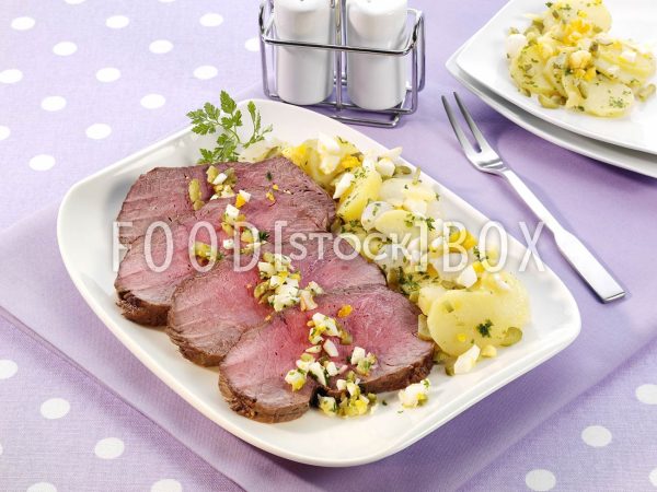 Roastbeef mit Remouladensalat 2