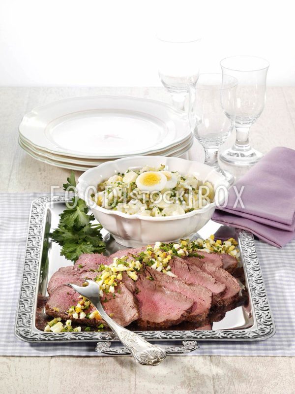 Roastbeef mit Salat